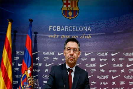 رئيس برشلونة جوسيب ماريا بارتوميو