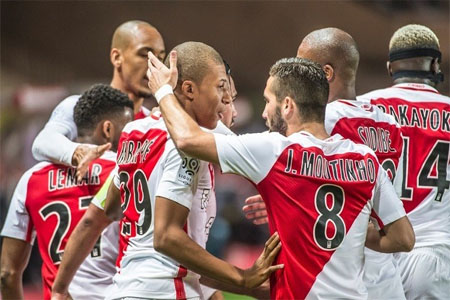 موناكو يهزم ليل في الدوري الفرنسي