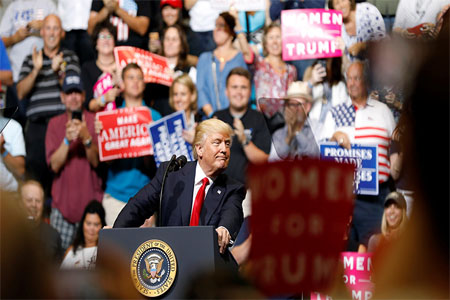 US President Donald Trump