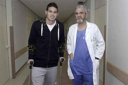 خيمس رودريغيز في المستشفى