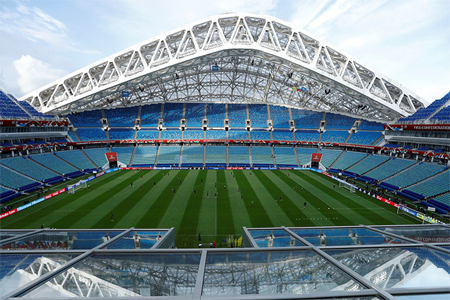 Fisht Stadium, Sochi, Russia.