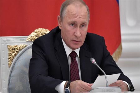 Russian President Vladimir Putin