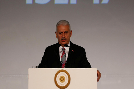 Turkish Prime Minister Binali Yildirim.