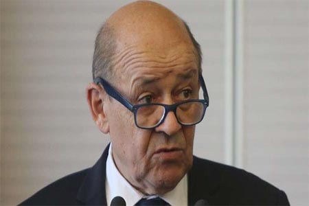 وزير الخارجية الفرنسي جان إيف لو دريان