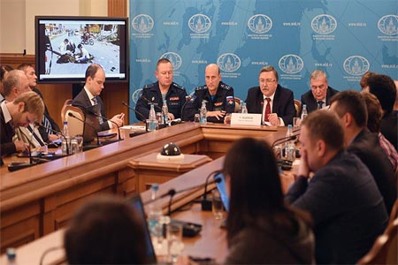 A joint Moscow briefing of the Russian Foreign Ministry, Defense Ministry and Ministry of Industry and Trade, titled Russia's Opinion on the 7th Report of the JIM of the OPCW and the UN of October 26, 2017 Blaming Damascus for Using Sarin in Syria’s Khan Sheikhoun