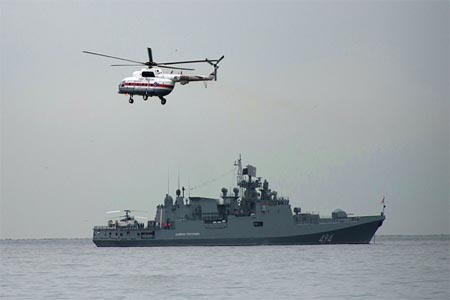 Admiral Grigorovich-class frigate.