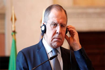 وزير الخارجية الروسي، سيرغي لافروف