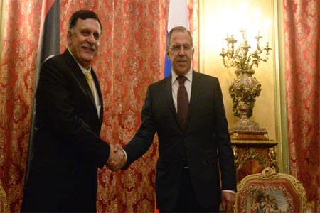 لافروف والسراج.. صورة أرشيفية