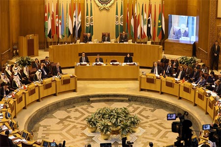 Arab League foreign ministers hold an emergency meeting in Cairo, Egypt December 9, 2017