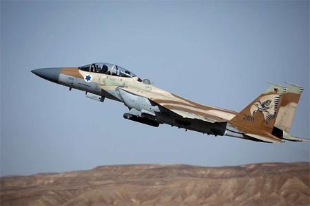 طائرة مقاتلة إسرائيلية من طراز F15