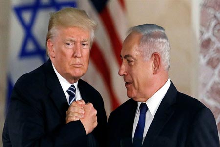 US President Donald Trump and Israeli Prime Minister Benjamin Netanyahu
