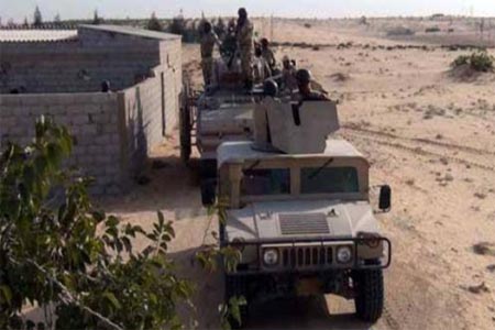 قوات من الجيش المصري