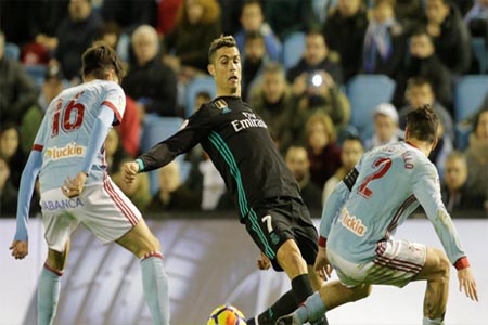 رونالدو ظهر بشكل باهت في المباراة