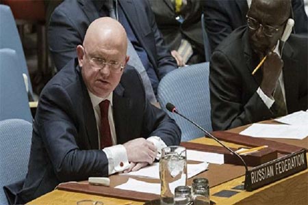 مندوب روسيا الدائم لدى الأمم المتحدة، فاسيلي نيبينزيا