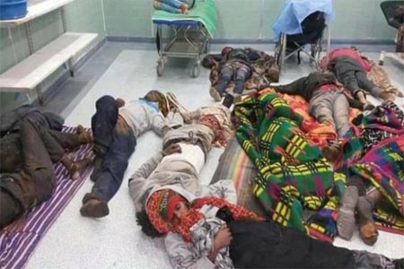 A medical source told Al Arabiya.net that 35 injured people were transferred to health centers in Bani Walid