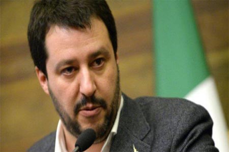 رئيس حزب الرابطة الإيطالي ماتيو سالفيني