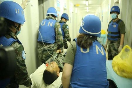 نقل مصاب من القوة الأممية في مالي - أرشيف