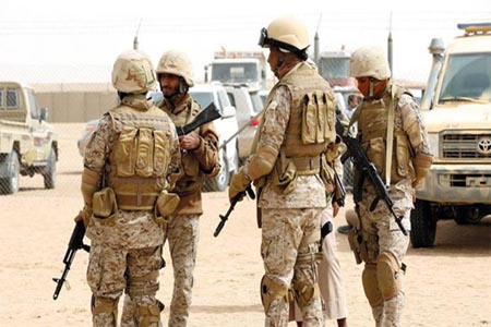 عناصر من قوات التحالف العربي (نقلاً عن صحيفة الإمارات اليوم)