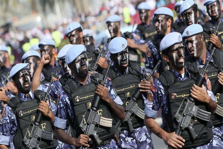 عناصر من الجيش القطري