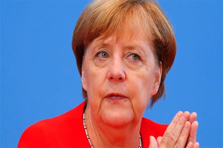 German Chancellor Angela Merkel