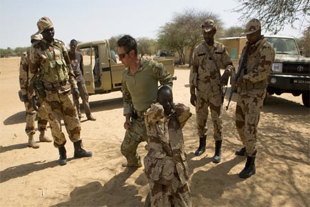 US Special Forces train Nigerien troops, March 2014