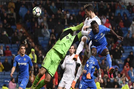 هدف رونالدو في شباك خيتافي