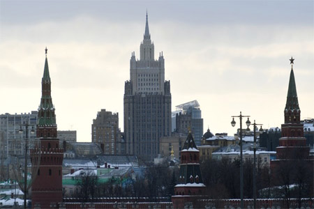 The building of the Russian Foreign Affairs Ministry, Moscow