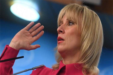 المتحدثة باسم وزارة الخارجية الروسية ماريا زاخاروفا