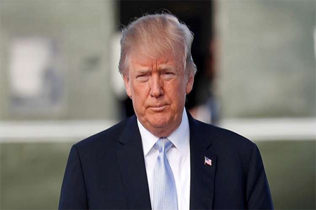 الرئيس الأمريكي دونالد ترامب