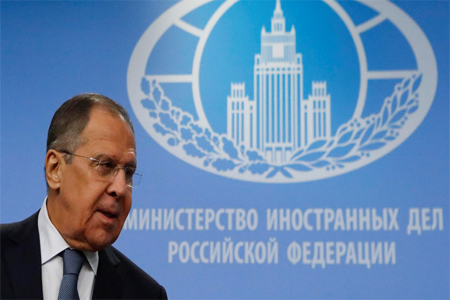 Announcing the expulsions of Western diplomats on Thursday, Russian Foreign Minister Sergei Lavrov said the Skripal poisoning was being exploited by an “Anglo-Saxon axis”.
