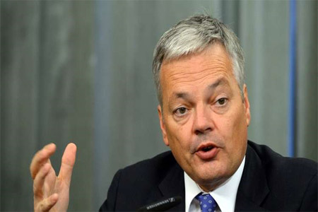 وزير الخارجية البلجيكي، ديدييه رينديرز