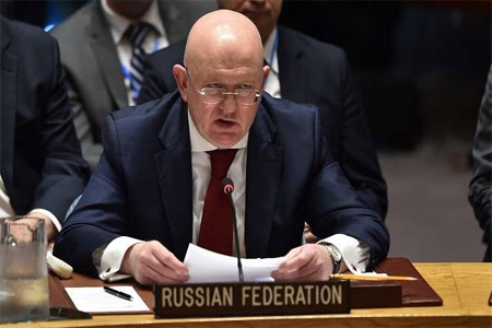 مندوب روسيا الدائم لدى الأمم المتحدة فاسيلي نيبينزيا