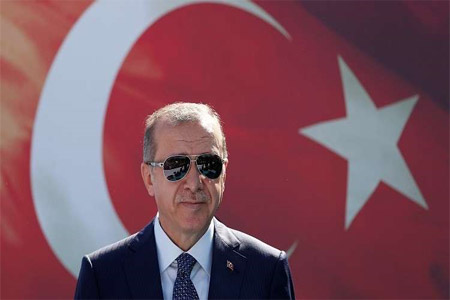 الرئيس التركي رجب طيب أردوغان