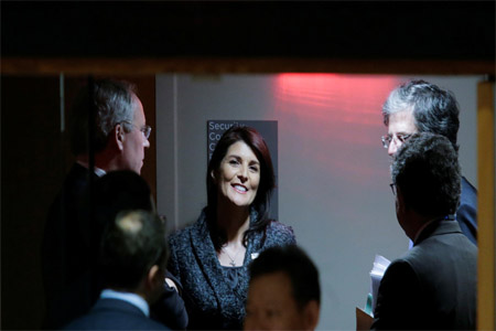 Nikki Haley, U.S. Ambassador to the United Nations