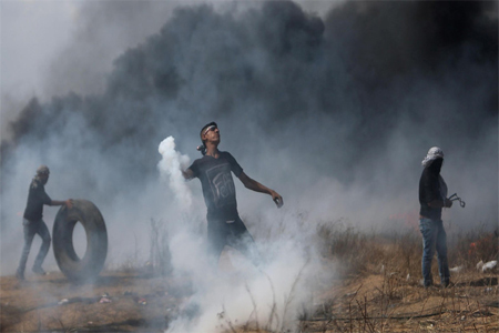 Israeli forces have killed 42 Palestinians since Gaza residents began staging protests along the border fence on March 30.
