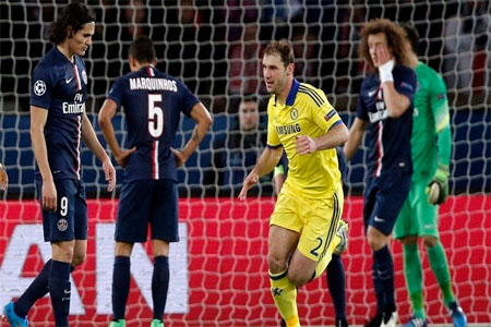 سان جيرمان يتعادل مع تشيلسي