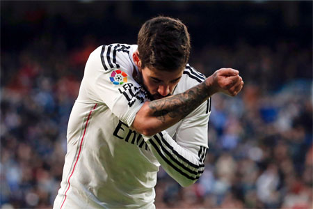 إيسكو صاحب الهدف الأول للريال في شباك ديبورتيفو