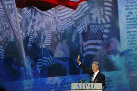 نتنياهو خلال خطابه