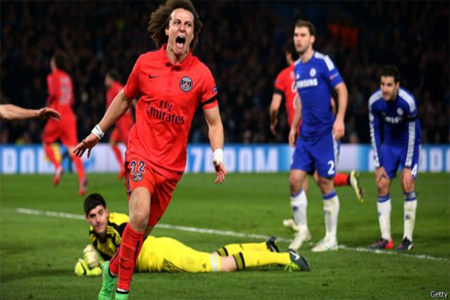 ديفيد لويز يسجل على فريقه السابق