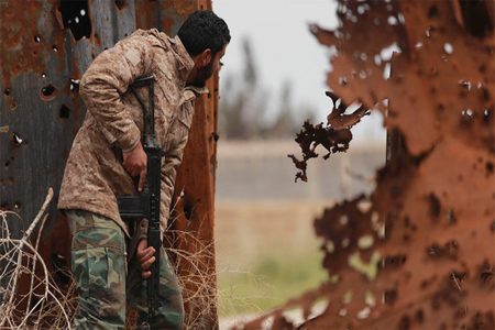 In a separate incident, a rocket hit a residential building, killing a 17-year old girl and wounding four, the officials said. (File Photo: Reuters)