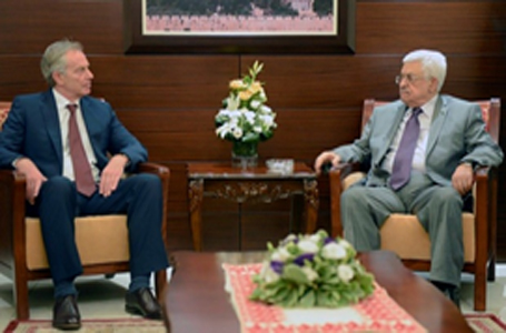 عباس وبلير - رام الله