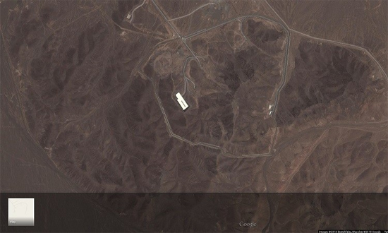 Google maps منشأة فوردو