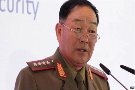  Hyon Yong-chol became chief of North Korea's military in 2012 after a political purge