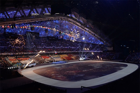 مراسم افتتاح أولمبياد سوتشي الشتوي