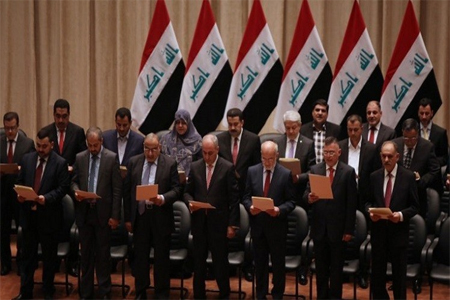 AFP الحكومة الجديدة تلقي اليمين الدستورية