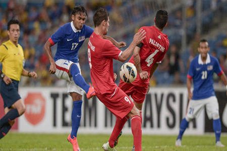 الفدائي الفلسطيني يمطر شباك ماليزيا بسداسية