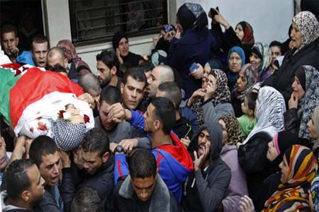 جثمان الشهيد ليث مناصرة