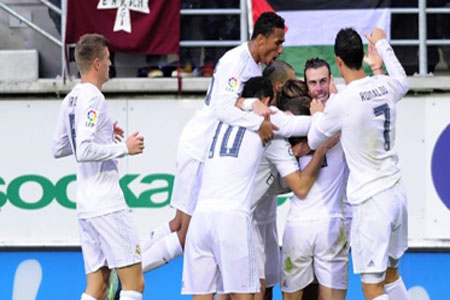 ريال مدريد رفع رصيده إلى 27 نقطة بالمركز الثالث خلف أتلتيكو مدريد (الفرنسية)