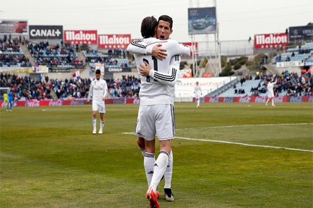 البرتغالي كريستيانو رونالدو والويلزي غاريث بيل