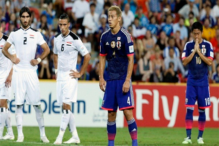 الساموراي الياباني يروض أسود الرافدين